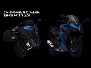 SUZUKI GSX-S1000/GT/S950/KATANA Yoshimura SLIP-ON R-77S EURO5: Exhaust Sound