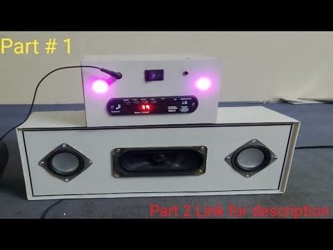 how to make bluetooth speaker ( Diy )