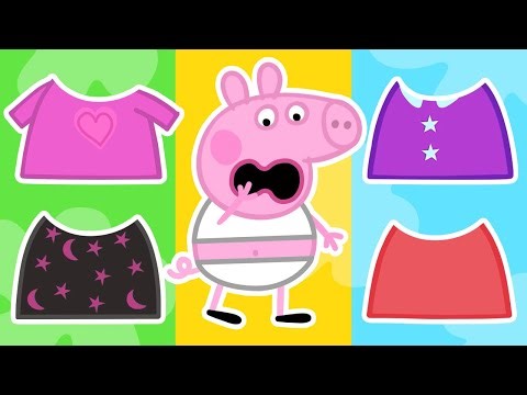 Peppa Pig Dress Up Game 👗🐷 Peppa and Friends Fun Outfits | Kids DingDong