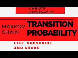 transition probability | markov chain