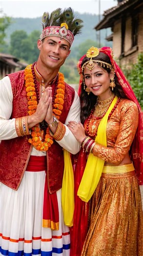 ronaldo as nepali part 7 .wearing maruni getup . do2k