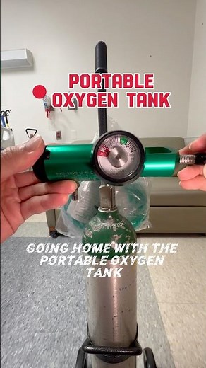 Portable Oxygen Tank at Home: Easy Setup & Safety Tips #shorts