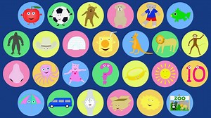 Phonics Song 2 (new ZED version)幼儿英语1 婴儿英语1亲子教育 动画 卡通 色彩 儿童 童年 画画