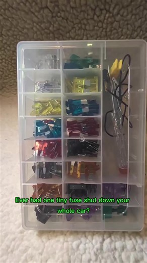 automotive fuse kit blade fuse box car electrical repair vehicle safety kit fuse replacement set auto wiring kit truck fuse box motorcycle fuses RV fuse box marine fuse set #cars #autotips #tiktokshopdeals #diymechanic #tools