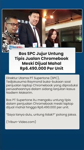 Bos Vendor Blak-blakan soal Chromebook, Akui Untung Tipis Meski Harga per Unit Dijual Rp 6,49 juta