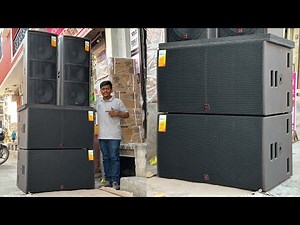 ऐसा DJ Setup नहीं देखा होगा।2 Bass,2 Top,2 Dj Amplifier Branded DJ