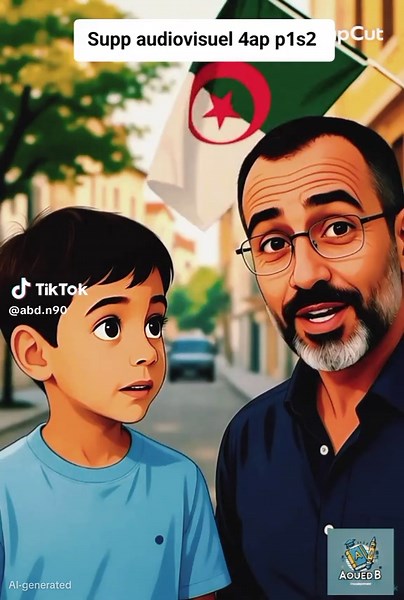 Support audiovisuel 4ap projet 1 séquence 2 ( je vais chez Madjid) . #enseignement #apprentissage #francais #primaire #4ap .