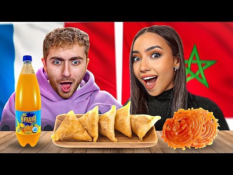 DÉGUSTATION ARABE AVEC UN FRANÇAIS ! (Sora)