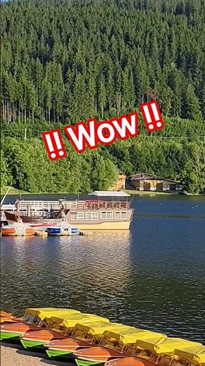 🇩🇪 Hidden Gem of Black forest, Germany – Beautiful Lake Titisee ✨ | #shorts #shortsfeed #travel