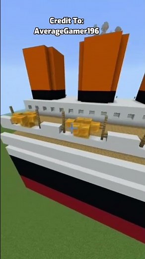 Epic Titanic Ship Build In Minecraft!
