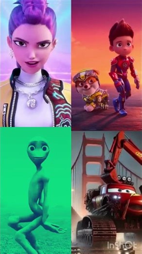 Alien vs Robot vs Hero vs Machine 🤯 #cover #funny #dametucosita #mekemastedance #memes #dance #rec