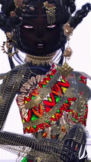 Black models in dti are unique #dti #fyp #viral #drestoimpress #dtiroblox