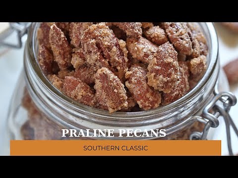 Roasted Southern Praline Pecans