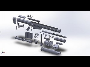 SolidWorks Barrett Assembly