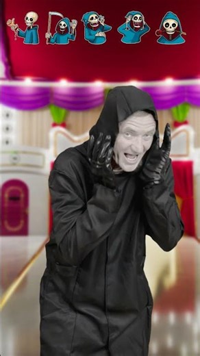 Color Emoji Challenge | #Shorts Cartoon Face by DamatikiShow