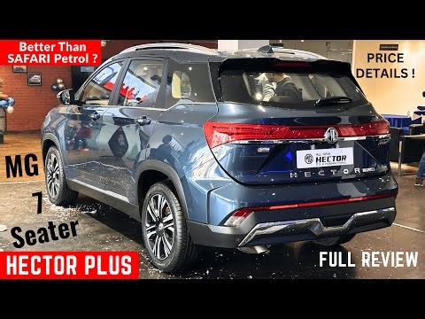New MG Hector Plus Facelift 7-Seater SUV 2026 - Better Than Tata Safari Petrol & Innova Hycross ?