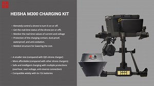 Autonomous Drone Charging Kit - HEISHA robot charging station
