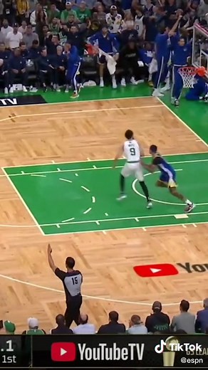 Steoh Curry is unreal 😳😮 #nba #basketball #warriors #boston #finals