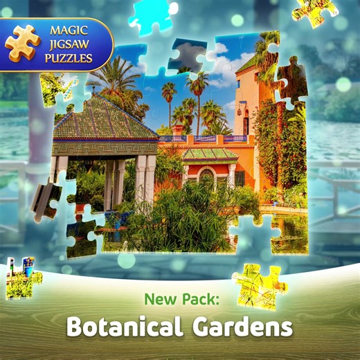 5.6K views · 55 reactions | Nature has managed to create an incredible variety of flora, and mankind turns it into true works of art that sometimes reach huge scales  Such "canvases" are called Botanical Gardens, and the best shots of the most beautiful plants from them are collected in our new pack. https://ximadpzl.onelink.me/BkON/aoblal85 #MJP_NewPack #Puzzle #Jigsawpuzzle #puzzles #puzzle #jigsawpuzzles #magicjigsawpuzzles | Magic Jigsaw Puzzles | Facebook