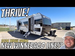 NEW LINE! How did they do!? 2026 Winnebago Thrive 24RKS