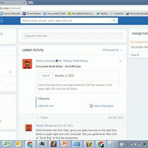 How - To: EdModo Backpack and Folders