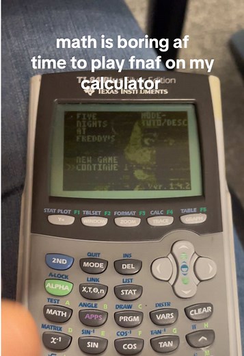 Fnaf Calculator: Gaming on a Graphing Calculator