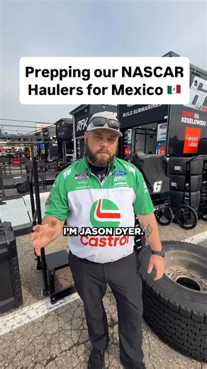 434K views · 5.5K reactions | Today, we race in Michigan. 理Tonight, we drive 24 hours to Laredo, TX 鸞 Tuesday morning, we cross the border. Jason Dyer - Hauler driver for Ryan Preece Racing’s No. 60 team - breaks down what they’re focused on from a logistics standpoint for NASCAR in Mexico. #NASCAR #Mexico #Hauler #Travel #Transportation #Truckdriving | RFK Racing | Facebook