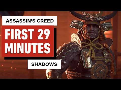 Assassin's Creed Shadows: The First 29 Minutes of Gameplay (PS5 Pro)