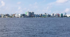 View of Maldives city, capital of Maldives