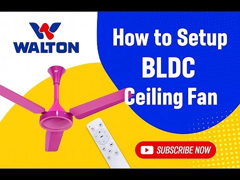 Walton BLDC Ceiling Fan Setup & Review | Save 65% Electricity ⚡ Full Installation Guide 2025
