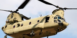 We take you inside the Chinook 47 helicopter