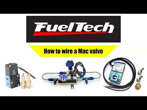 How to wire a mac valve / boost control for fueltech and setting it up