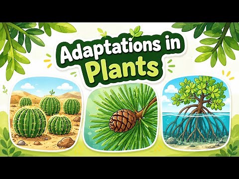 Adaptations in Plants | Class 4 Science