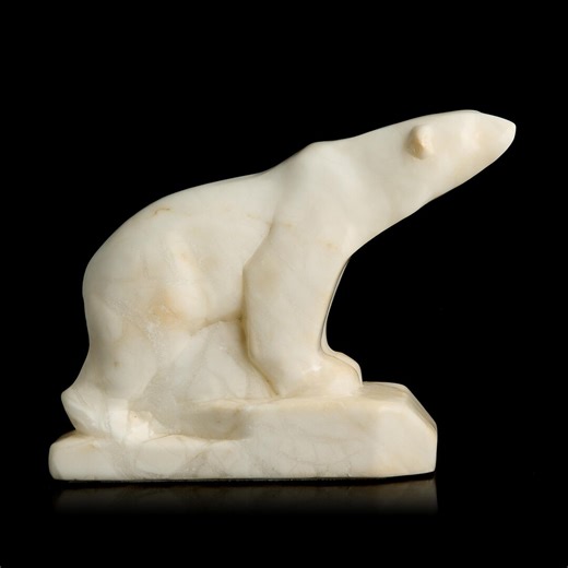 Large Polar Bear Marble Sculpture, Ancient Eskimo Stone Carving, Polar Bear on Iceberg, Inuit Art, Yakut Art, Chukotka Stone Carving. Gift. - Etsy
