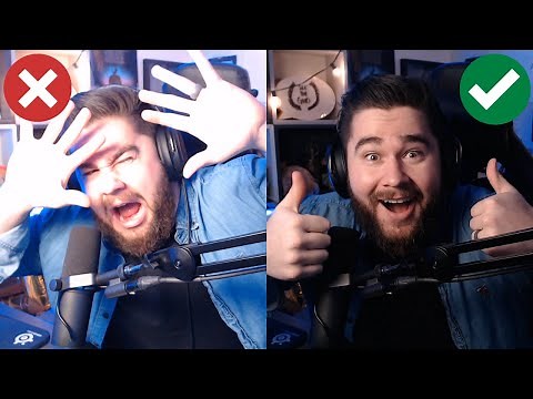 Best Webcam Settings for Live Streaming (Logitech C920 HD PRO)