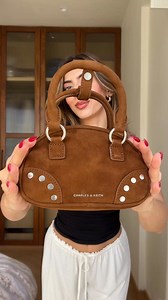 Step into your modern-bohemian era with soft suede and shiny studs. Explore CHARLES & KEITH Fall 2025 collection. | CHARLES & KEITH