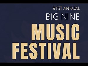 91st Annual Big 9 Music Festival Grand Finale Concert