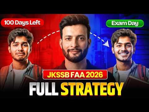 Mission 100+ Marks: JKSSB Finance Account Assistant (FAA) 60 Days Strategy | WINGS Ek Udaan