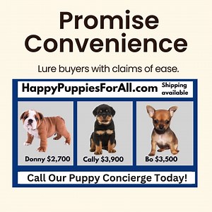 1.4K views · 24 reactions | Puppy selling websites are designed to look professional and trustworth but don't be fooled! Here is how they create a false sense of legitimacy to lure buyers. #puppymillshideinplainsite #puppiesforsaleonfacebook #Puppiesforsalenearme #stoppupemills #stoponlinepuppymills #dogloversofinstagram #cutepuppiesofinstagram #rescuedog | Stop Online Puppy Mills | Facebook