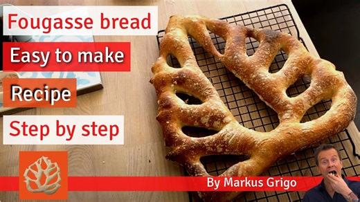 Easy Fougasse Bread Recipe – Only 4 Ingredients!