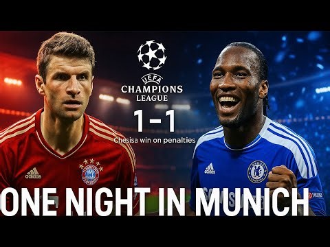 “One Night in Munich | Chelsea’s Legendary 2012 Champions League Final 🏆⚽️”