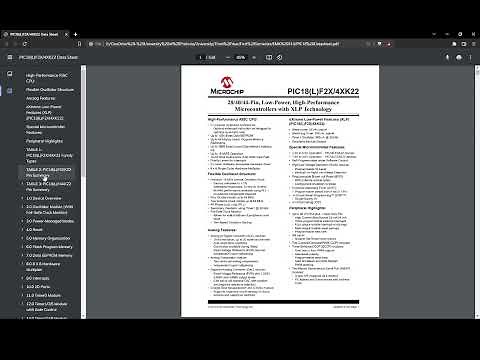 PIC18F45K22 - Introduction to Assembly Programming