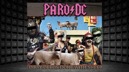 Dirty Deeds Done With Sheep | AC/DC parody | Bob Rivers Cover