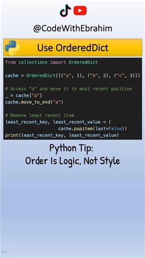 Stop Using Plain dict for Ordered Logic
