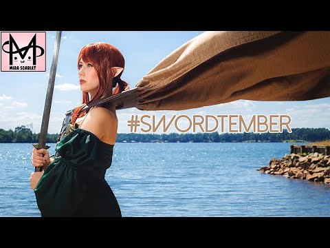 Making an Elven Dress and Cape from Scratch for #swordtember + Halloween 2021! #diy #sewing #costume