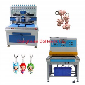 [Hot Item] Automatic 3D PVC Fridge Magnet Label Keychain Making Machine