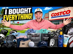 I Bought EVERYTHING Golf at Costco 2026!