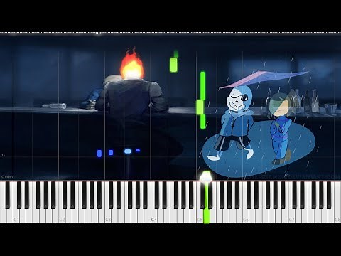 Undertale // It's Raining Somewhere Else // Piano // SANSynthesia // OST 63