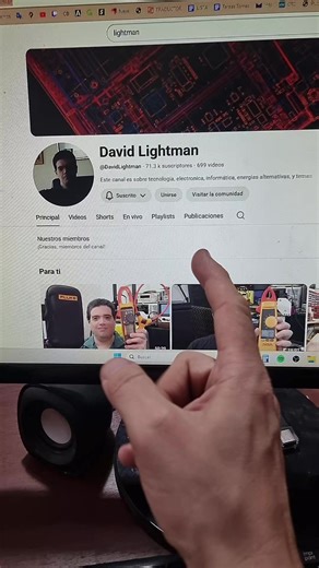 el Domingo 25/01 en el canal de YouTube de David Lightman vamos a hablar sobre energía, tecnología, instrumentos y mucho mas en vivo #medición #electricidad #tecnologia #instrumentos @David Lightman