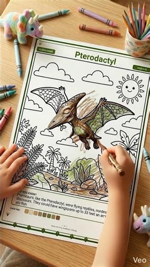 😲 Watch AI Bring This Pterodactyl Doodle To Life — So Satisfying! | DoodleSprout